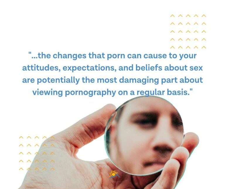 man looking in a mirror porn and sexual scripts Ever Accountable resource