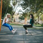 Young women chatting while on swings in a park: Tips for Women Struggling with Pornography