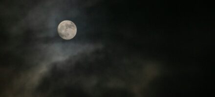 full moon in night sky Choosing an accountability partner - pitfalls and benefits